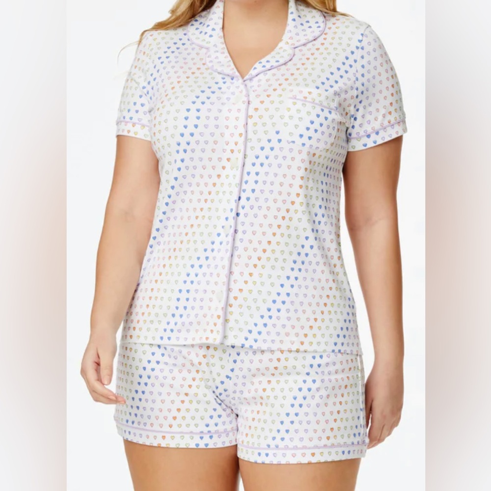 Roller Rabbit Disco Heart Polo Pajamas
